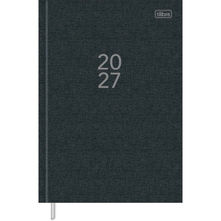 Foto ilustrativa Agenda Executiva Costurada Diária 13,4 x 19,2 cm Milano 2027