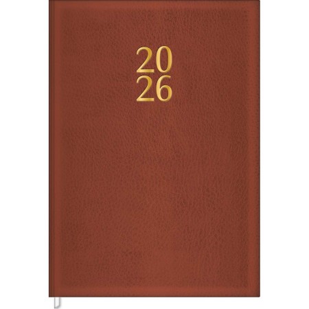Foto ilustrativa Agenda Executiva Costurada Diária 13,4 x 19,2 cm Torino Cores 2026