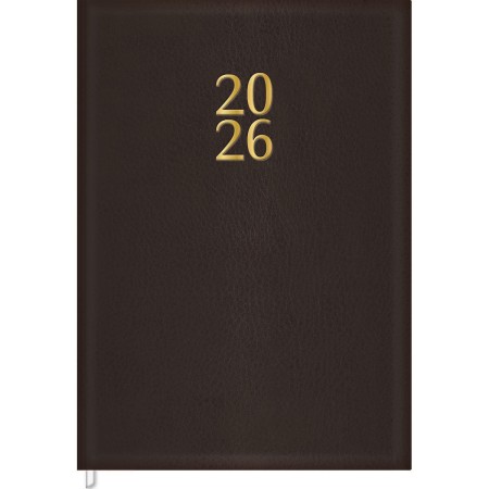 Foto ilustrativa Agenda Executiva Costurada Diária 13,4 x 19,2 cm Torino Cores 2026