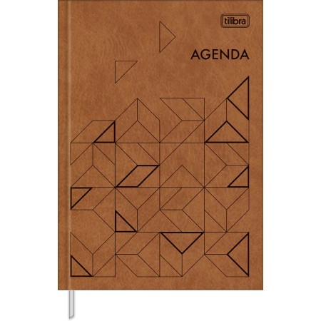 Foto ilustrativa Agenda Executiva Costurada Diária 14,5 x 20,5 cm Prátika Permanente