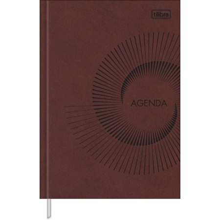 Foto ilustrativa Agenda Executiva Costurada Diária 14,5 x 20,5 cm Prátika Permanente