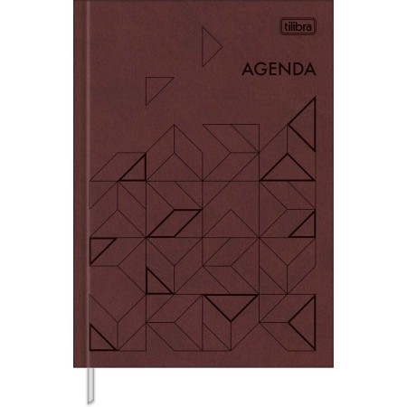 Foto ilustrativa Agenda Executiva Costurada Diária 14,5 x 20,5 cm Prátika Permanente