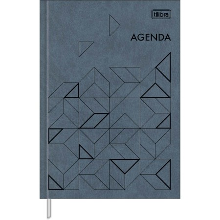 Foto ilustrativa Agenda Executiva Costurada Diária 14,5 x 20,5 cm Prátika Permanente