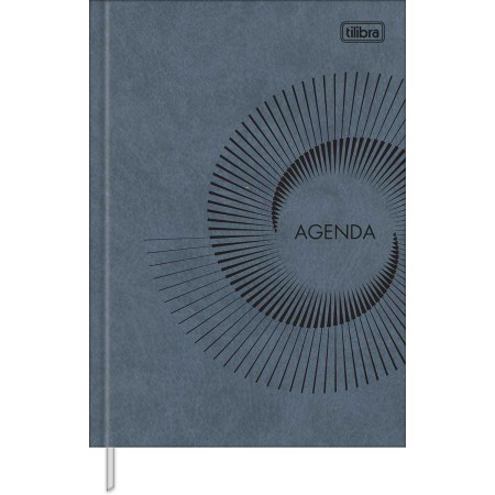 Foto ilustrativa Agenda Executiva Costurada Diária 14,5 x 20,5 cm Prátika Permanente