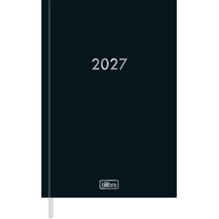 Foto ilustrativa Agenda Executiva Costurada Diária 15,9 x 23,3 cm Napoli 2027