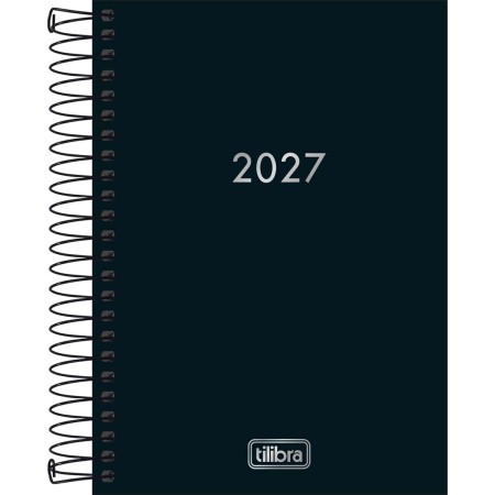 Foto ilustrativa Agenda Executiva Espiral Diária 12,9 x 18,7 cm Napoli 2027