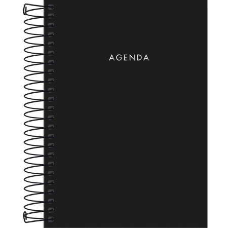 Foto ilustrativa Agenda Executiva Espiral Diária 12,9 x 18,7 cm Napoli Permanente