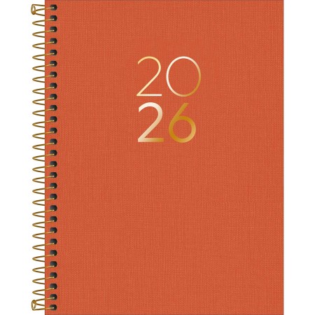 Foto ilustrativa Agenda Executiva Espiral Diária 17,7 x 24 cm Lume 2026