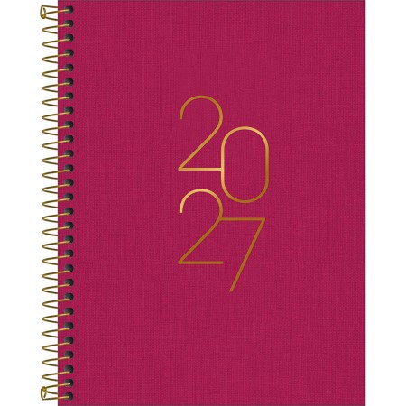 Foto ilustrativa Agenda Executiva Espiral Diária 17,7 x 24 cm Lume 2027