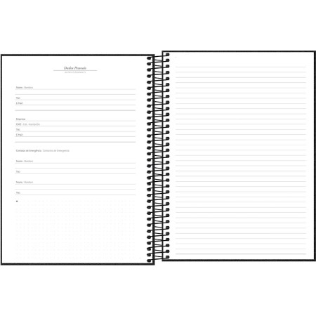Foto ilustrativa Agenda Executiva Espiral Diária 20 x 27,5 cm Cambridge 2026