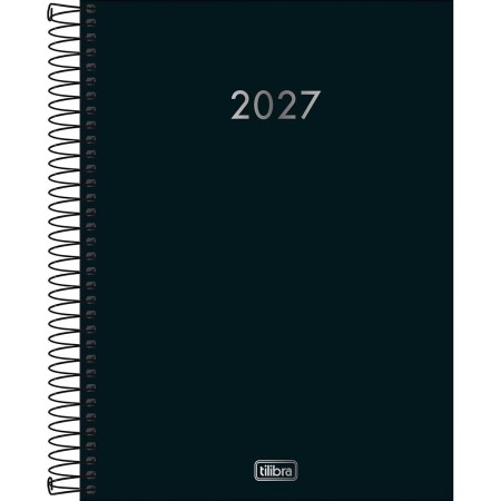 Foto ilustrativa Agenda Executiva Espiral Diária 20 x 27,5 cm Napoli 2027