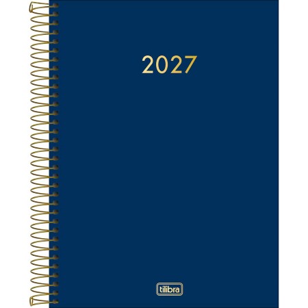 Foto ilustrativa Agenda Executiva Espiral Diária 20 x 27,5 cm Napoli Cores 2027