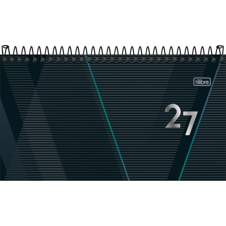 Foto ilustrativa Agenda Executiva Espiral Semanal 16,7 x 8,9 cm Spot 2027
