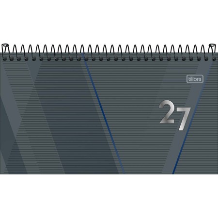 Foto ilustrativa Agenda Executiva Espiral Semanal 16,7 x 8,9 cm Spot 2027