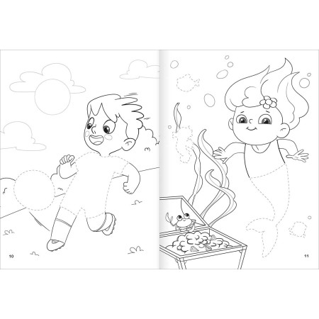 Foto ilustrativa Álbum Atividades Vestir & Brincar Fantasias 8 Folhas