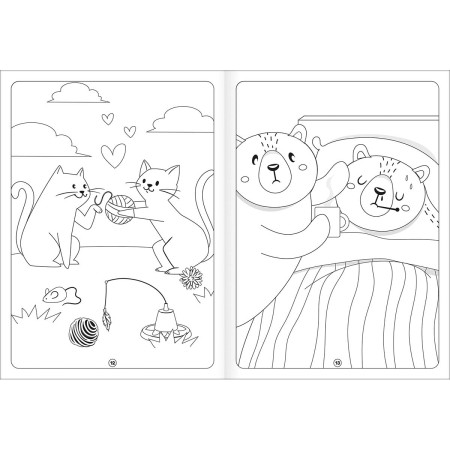 Foto ilustrativa Álbum Colorir Gentileza Aprender, Brincar e Colorir 8 Folhas