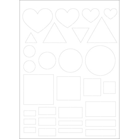 Foto ilustrativa Álbum Folhas Soltas Multiformas 24 Folhas