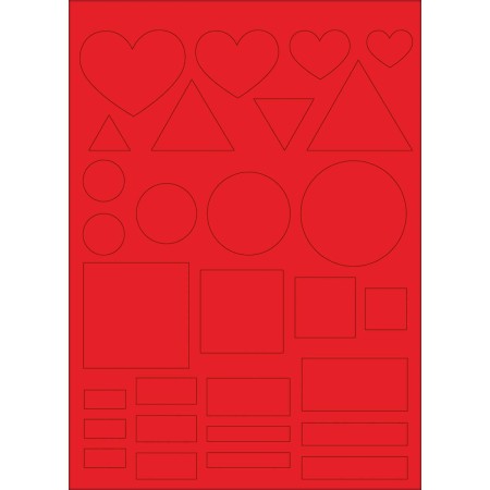 Foto ilustrativa Álbum Folhas Soltas Multiformas 24 Folhas