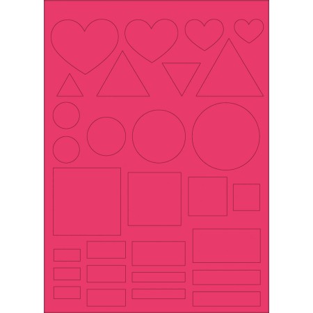 Foto ilustrativa Álbum Folhas Soltas Multiformas 24 Folhas