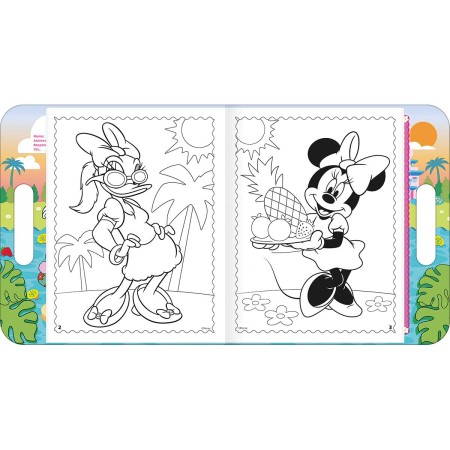 Foto ilustrativa Álbum para Colorir Maleta Minnie 8 Folhas