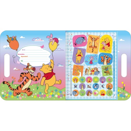 Foto ilustrativa Álbum para Colorir Maleta Pooh 8 Folhas
