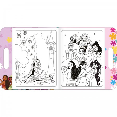 Álbum para Colorir Maleta Princesas 8 Folhas - Princesas - Escolar,  Aprender e Colorir - Tilibra