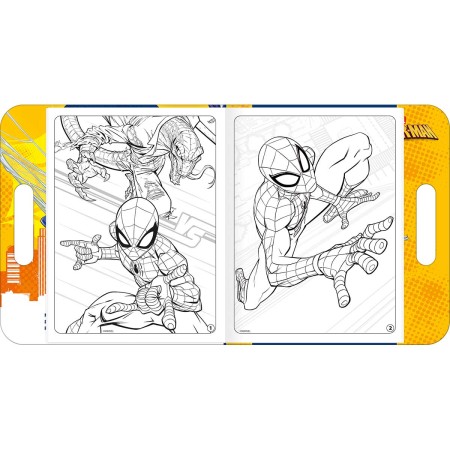 Foto ilustrativa Álbum para Colorir Maleta Spider-Man 8 Folhas