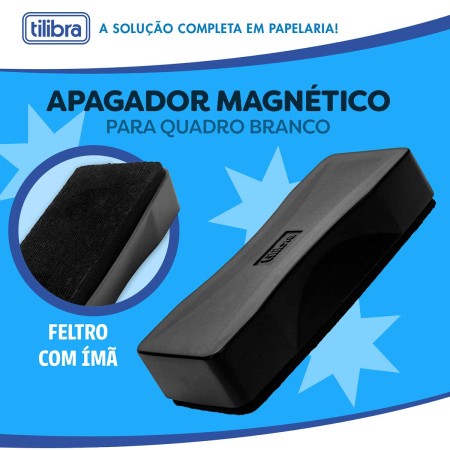 Foto ilustrativa APAGADOR PARA QUADRO BRANCO MAGNÉTICO