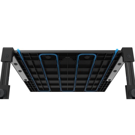 Foto ilustrativa Apoio para Notebook com carregador de Smartphone de tecnologia Qi - Sistema SmartFit