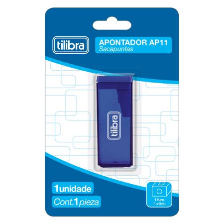 Foto ilustrativa Apontador 1 Furo com Depósito AP11 - Blister