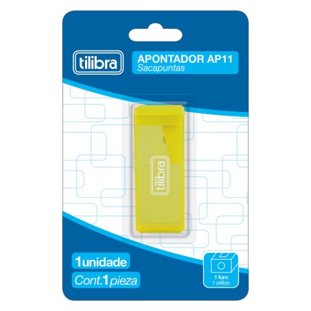 Foto ilustrativa Apontador 1 Furo com Depósito AP11 - Blister