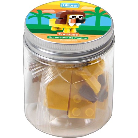 Foto ilustrativa Apontador 1 Furo com Depósito de Montar - Animais - Sortidos