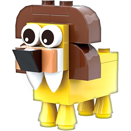 Foto ilustrativa Apontador 1 Furo com Depósito de Montar - Animais - Sortidos