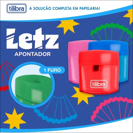 Foto ilustrativa Apontador 1 Furo com Depósito Letz - Sortido