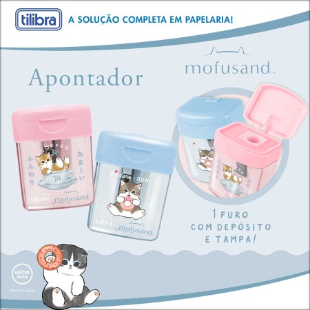 Foto ilustrativa Apontador 1 Furo Com Depósito Mofusand