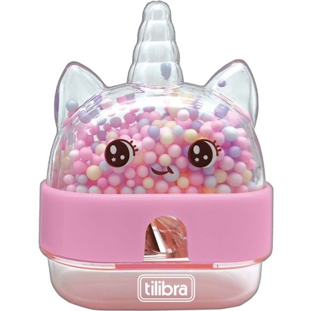 Foto ilustrativa Apontador 1 Furo com Depósito Unicórnio - Sortido