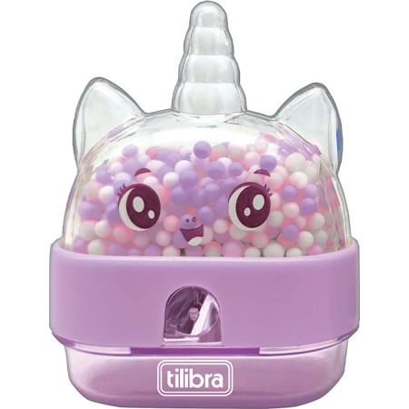 Foto ilustrativa Apontador 1 Furo com Depósito Unicórnio - Sortido