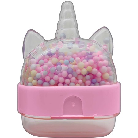 Foto ilustrativa Apontador 1 Furo com Depósito Unicórnio - Sortido