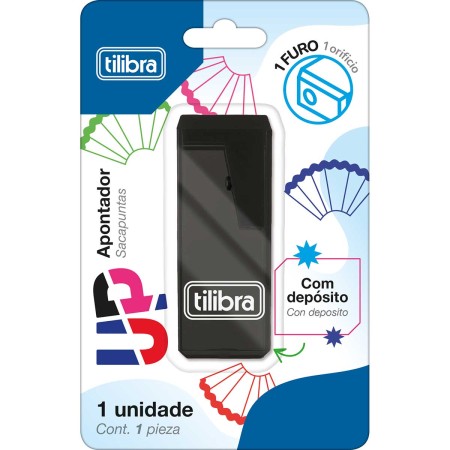Foto ilustrativa Apontador 1 Furo com Depósito Up - Blister