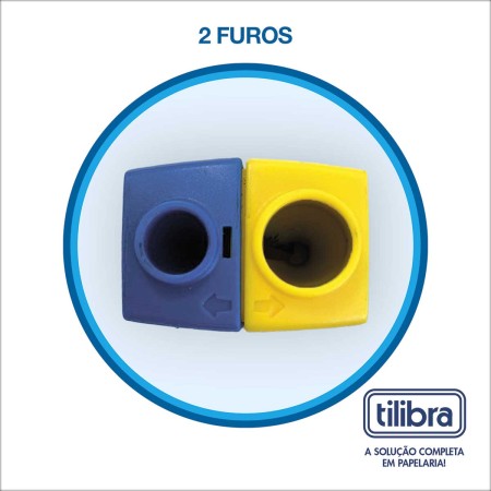 Foto ilustrativa Apontador 2 Furos com Depósito AP15 Super Bichos - Sortido