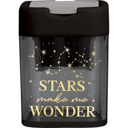 Foto ilustrativa Apontador 2 Furos com Depósito Magic