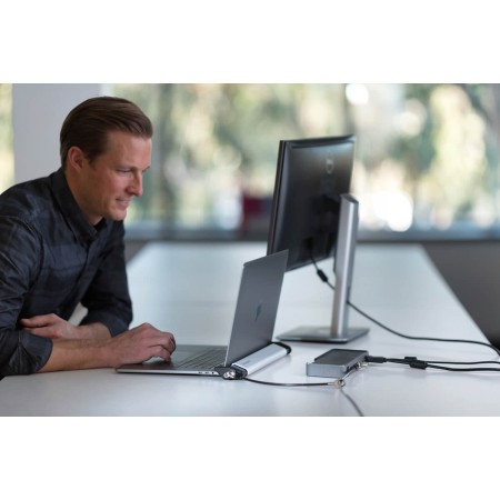 Foto ilustrativa Base de Segurança para Notebook 2.0 com Trava Microsaver 2.0