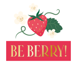 Logo da marca Be Berry!