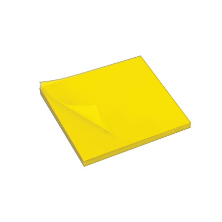 Foto ilustrativa Bloco Adesivo Tili Notes 76x76mm 50 Folhas Transparente Amarelo