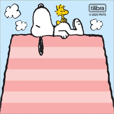 Foto ilustrativa Bloco Adesivo Tili Notes Snoopy 76X76MM 50 Folhas