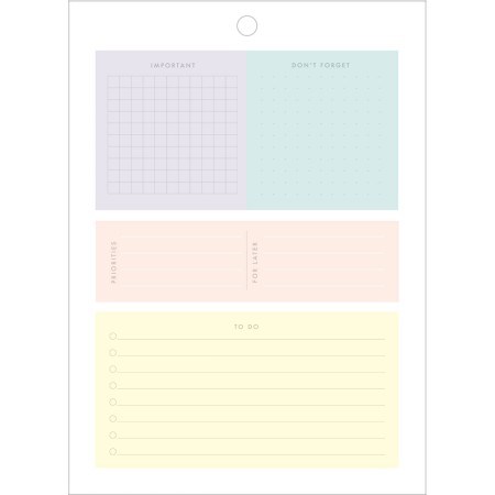 Foto ilustrativa Bloco de Adesivos Notes