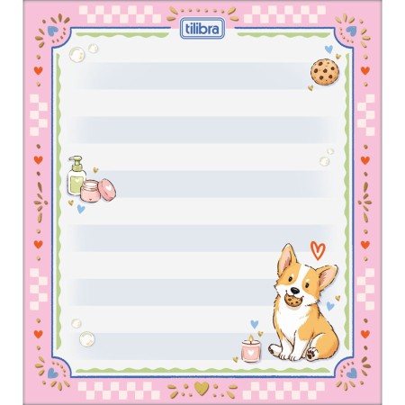 Foto ilustrativa Bloco Tilembrete Doggy 80X91mm 100 Folhas