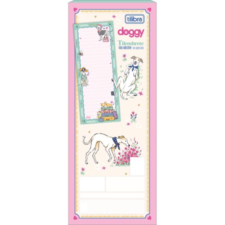 Foto ilustrativa Bloco Tilembrete G Doggy 82x209mm 50 Folhas