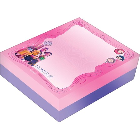 Foto ilustrativa Bloco Tilembrete Guerreiras do KPOP 80X91mm 100 Folhas