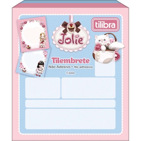 Foto ilustrativa Bloco Tilembrete Jolie 80 x 91mm 100 Folhas